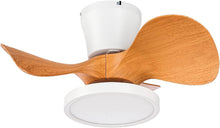 Load image into Gallery viewer, 22 Inch Ceiling Fan With LED Light For Kitchen And Bedroom