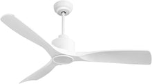 Load image into Gallery viewer, 52 Inch White Smart Ceiling Fan With Lights And Remote