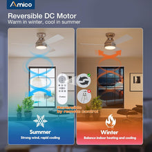 Load image into Gallery viewer, 42 Inch Ceiling Fan With Dimmable Light And Remote