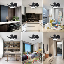 Load image into Gallery viewer, 22-Inch Quiet Ceiling Fan With LED Light Remote Control