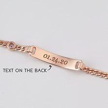 Load image into Gallery viewer, Baby Bracelet, Kid Birthday Gift, Name Bracelet Kid, Toddler Bracelet
