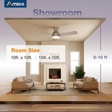 Load image into Gallery viewer, 42 Inch Ceiling Fan With Dimmable Light And Remote