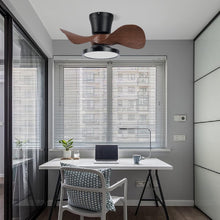 Load image into Gallery viewer, 22 Inch Quiet Ceiling Fan With LED Light And Remote