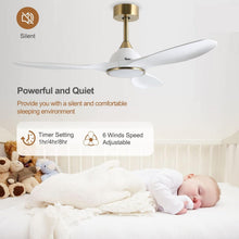 Load image into Gallery viewer, 52 Inch Ceiling Fan With DC Motor And Remote Control