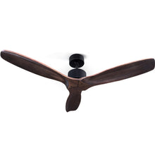 Load image into Gallery viewer, Devanti 52'' Ceiling Fan With Remote Control Fans 3 Wooden Blades
