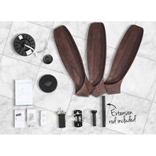 Load image into Gallery viewer, Devanti 52'' Ceiling Fan With Remote Control Fans 3 Wooden Blades