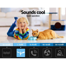 Load image into Gallery viewer, Devanti 52'' Ceiling Fan AC Motor 3 Blades w/Remote - Dark Wood