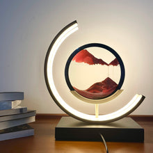 Load image into Gallery viewer, Moving Sand Sandscapes LED Table Lamp