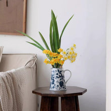 Load image into Gallery viewer, Pomegranate Hand-Painted Blue and White Porcelain Vase
