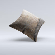 Load image into Gallery viewer, Rustic Peeled Metal Ink-Fuzed Decorative Throw Pillow