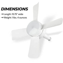 Load image into Gallery viewer, Ceiling Fan Led Light Socket Fan With Smart Remote Control 1000Lm