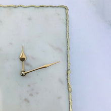 Load image into Gallery viewer, White Marble Large Wall Clock/Personalised Momento