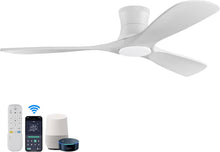 Load image into Gallery viewer, 52 Inch Smart Low Profile Ceiling Fan With Remote Control