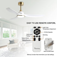 Load image into Gallery viewer, 52 Inch Ceiling Fan With DC Motor And Remote Control
