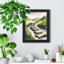 Load image into Gallery viewer, Wall Decor Giclee Poster Art Print - Stepping Stones Nature