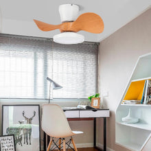 Load image into Gallery viewer, 22 Inch Ceiling Fan With LED Light For Kitchen And Bedroom