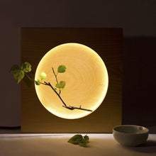 Load image into Gallery viewer, Beech Moon LED Lamp