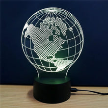 Load image into Gallery viewer, 3D Colorful Earth Model Lamp