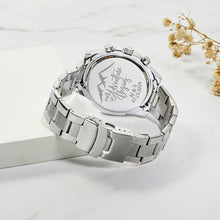 Load image into Gallery viewer, Personalized Mens Watch, Boyfriend Gift, Anniversary Gift