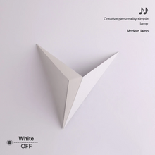 Load image into Gallery viewer, Wall Lamp Modern Minimalist Triangle Shape Led Wall Lamp Door Light