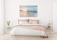Load image into Gallery viewer, Glass Wall Art -Sea &amp; Waves  (18x28 inches - 46x72cm)