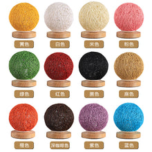 Load image into Gallery viewer, Wood Table Lamp Wood Decorative Bedside Moon Lamp USB Charger