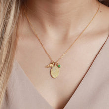 Load image into Gallery viewer, Fingerprint Necklace, Fingerprint Jewelry With Birthstone
