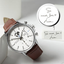 Load image into Gallery viewer, Handwriting Gifts for Groom, Groom Watch, Wedding Watch for Groom