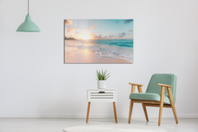 Load image into Gallery viewer, Glass Wall Art -Sea &amp; Waves  (18x28 inches - 46x72cm)