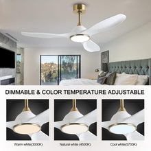 Load image into Gallery viewer, 52 Inch Ceiling Fan With DC Motor And Remote Control