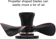 Load image into Gallery viewer, 22-Inch Quiet Ceiling Fan With LED Light Remote Control