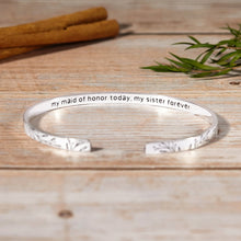Load image into Gallery viewer, Bridesmaid Bracelet Gift, Bridesmaid Proposal Gift, Maid of Honor Gift