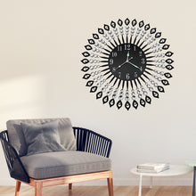 Load image into Gallery viewer, Wall Clock Silent Large Home Office Decor Round Luxury Modern Battery