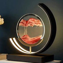 Load image into Gallery viewer, Moving Sand Sandscapes LED Table Lamp